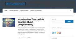 Desktop Screenshot of devacron.com