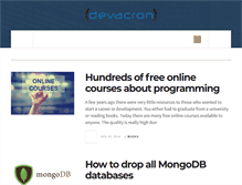 Tablet Screenshot of devacron.com